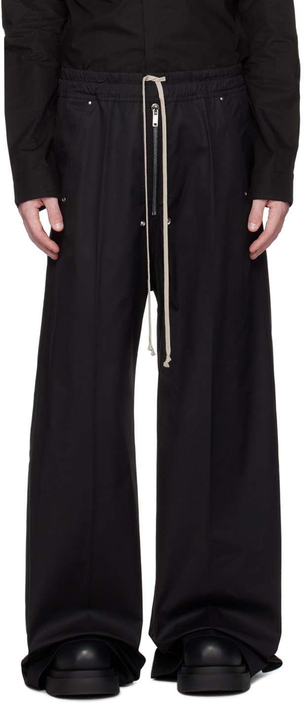 Rick Owens Black Geth Bela Trousers