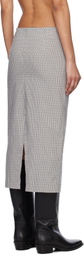Gimaguas Black & White Chicago Midi Skirt