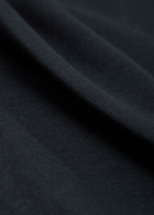 Boss Striped Trims Cotton Polo Shirt Navy