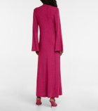 Dodo Bar Or Metallic knit maxi dress