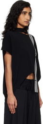 Y-3 Black Knit T-shirt