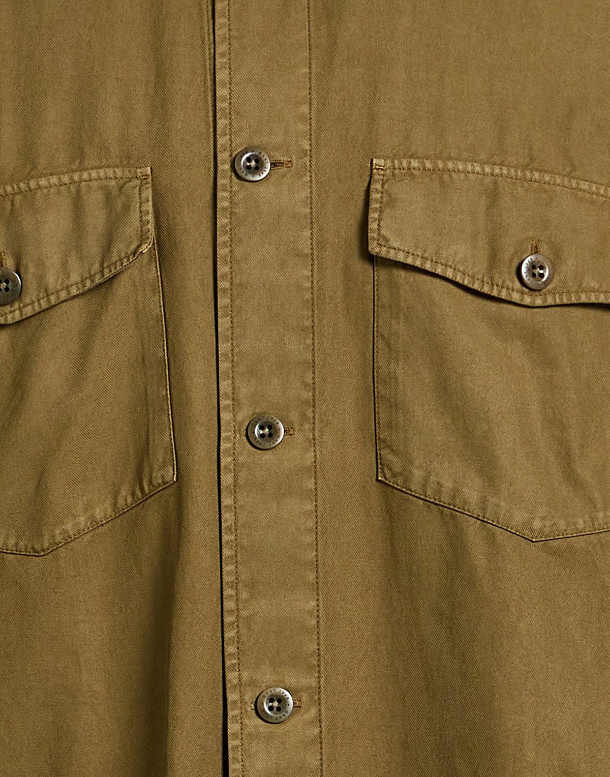 Gant Mens Shirt Military in Green