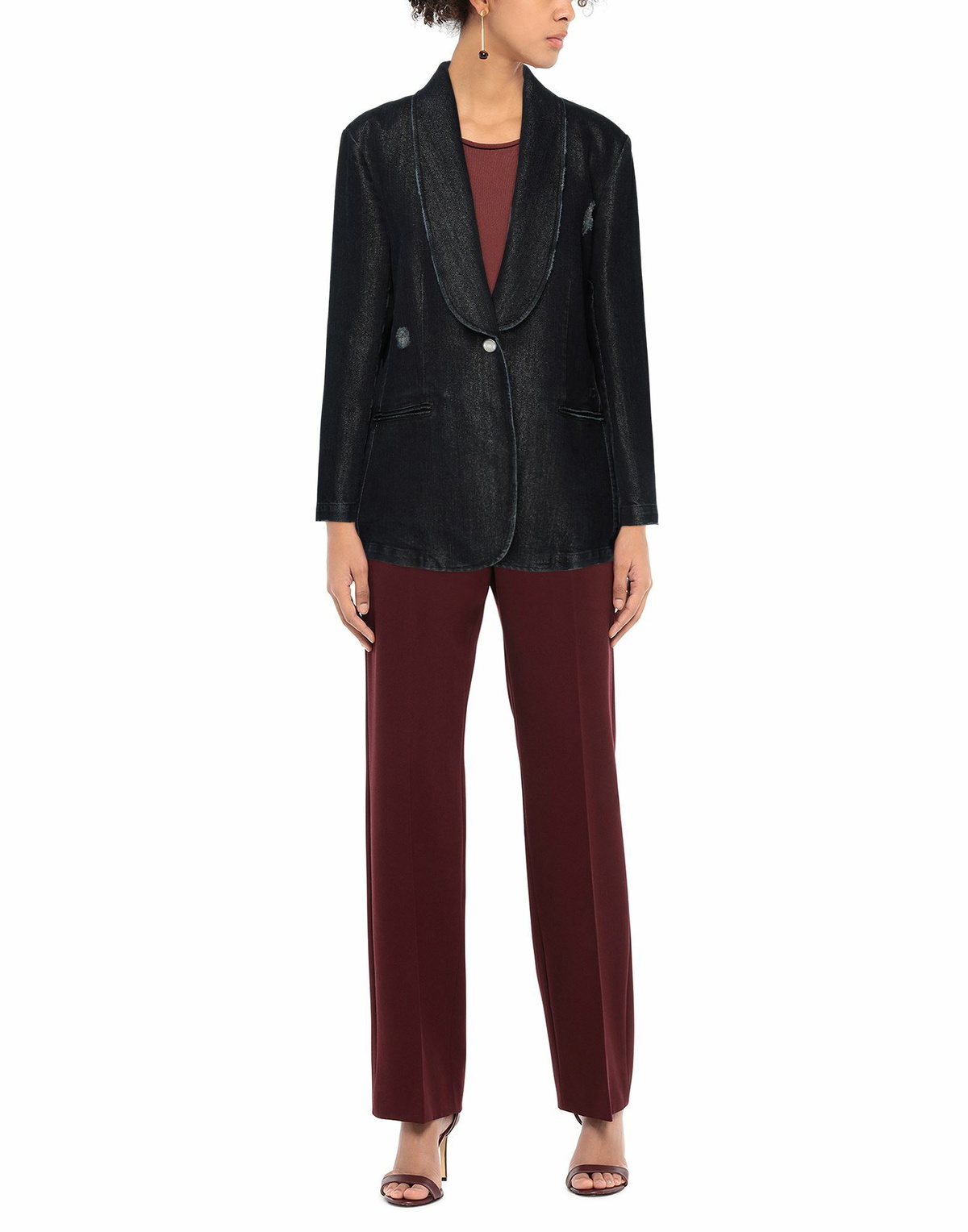 Jacob Cohёn Womens Blazer in Blue