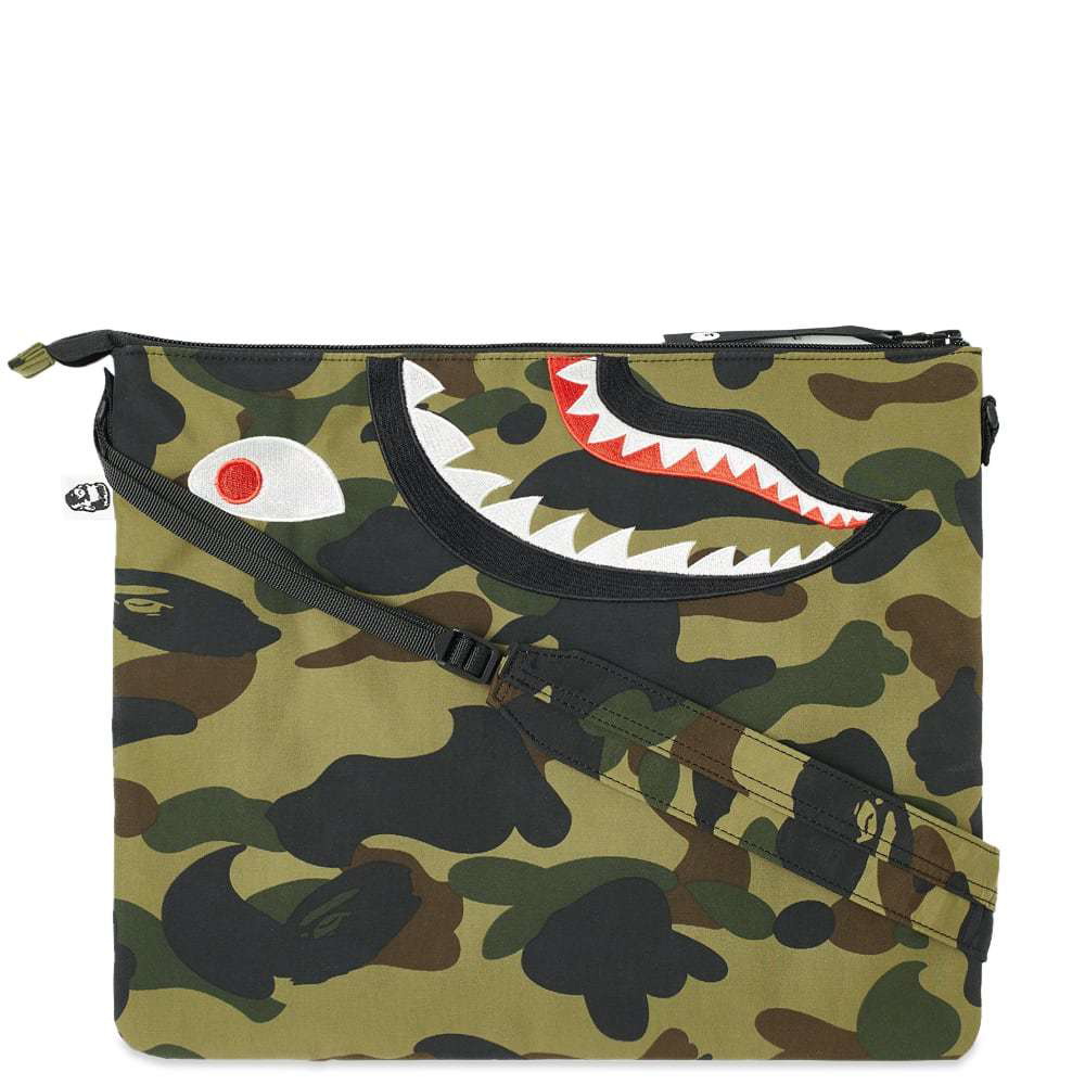 A Bathing Ape 1st Camo Shark Crossbody Bag A Bathing Ape