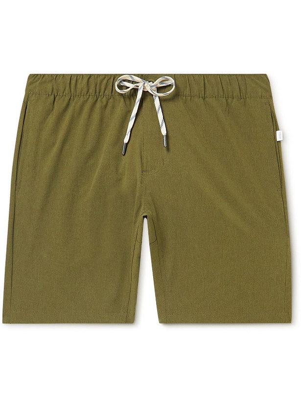 Photo: Onia - All Terrain Straight-Leg Stretch-Ripstop Shorts - Green