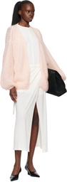 TOTEME Pink Puffed Cardigan