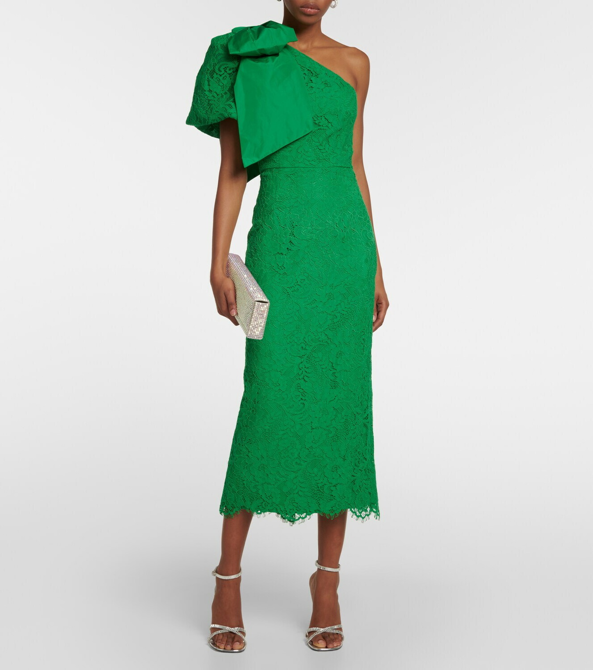 Rebecca Vallance Virgil floral lace midi dress Rebecca Vallance