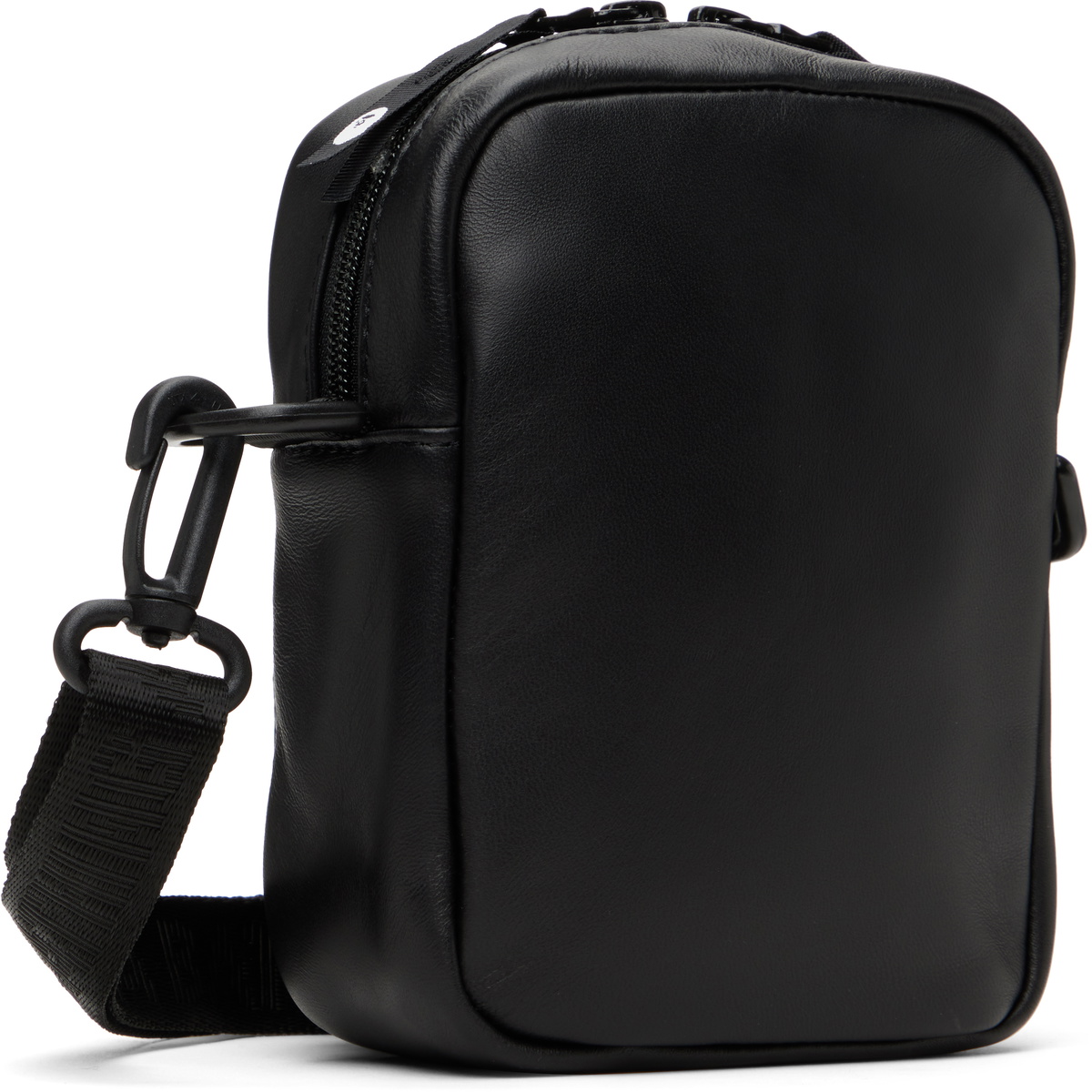 BAPE Black Mad Shark Leather Bag A Bathing Ape