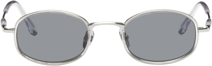 Photo: BONNIE CLYDE Silver & Black Bicycle Sunglasses