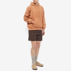 Auralee Men's Popover Hoody in Light Brown