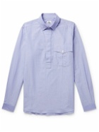 Sebline - Combat Cotton-Poplin Shirt - Blue