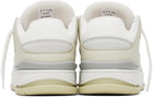 Axel Arigato White & Beige Area Lo Sneakers