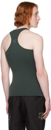 Olly Shinder Green Racerback Tank Top