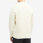 Armor-Lux Men's Cable Knit Jumper in Nautral