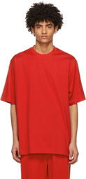 Y-3 Red Classic Logo T-Shirt
