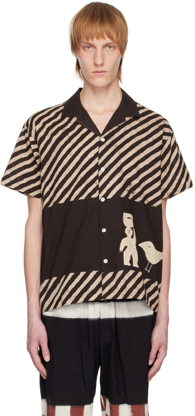 Photo: HARAGO Black Stripe Shirt