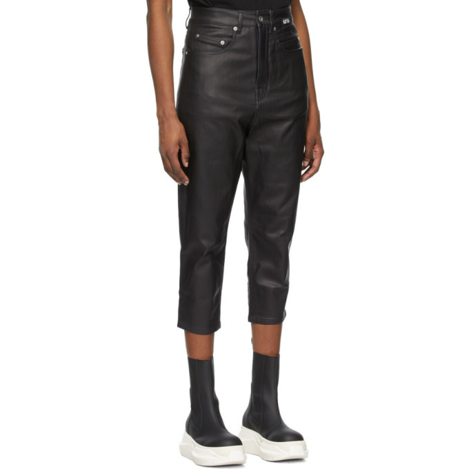 パンツ Rick Owens DRKSHDW collapse cut long 26 Rick Owens CARGO COLLAPSE CUT PANT - Black | Garmentory