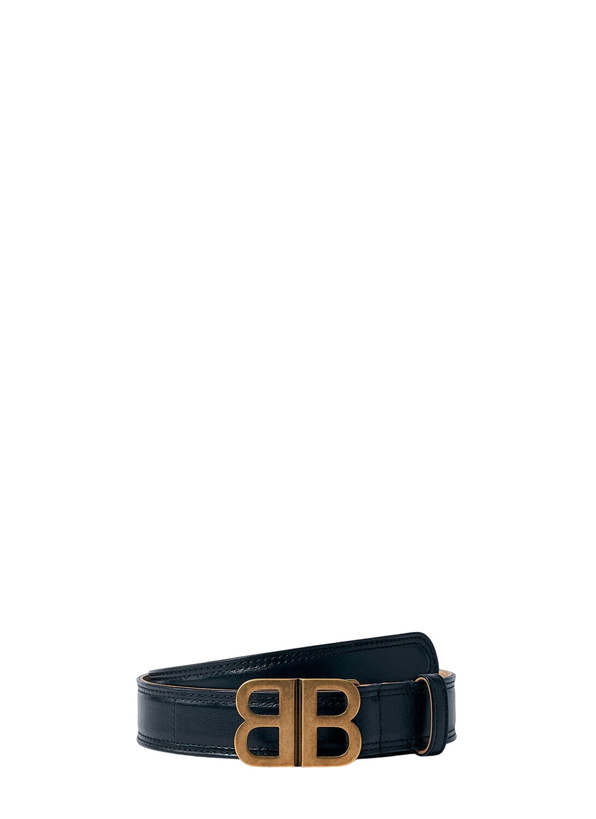 Photo: Balenciaga BB Soft Leather Belt