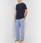 Polo Ralph Lauren - Striped Cotton Pyjama Trousers - Blue