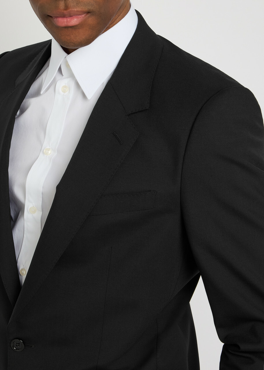 Dolce & Gabbana Martini Stretch-wool Suit Black