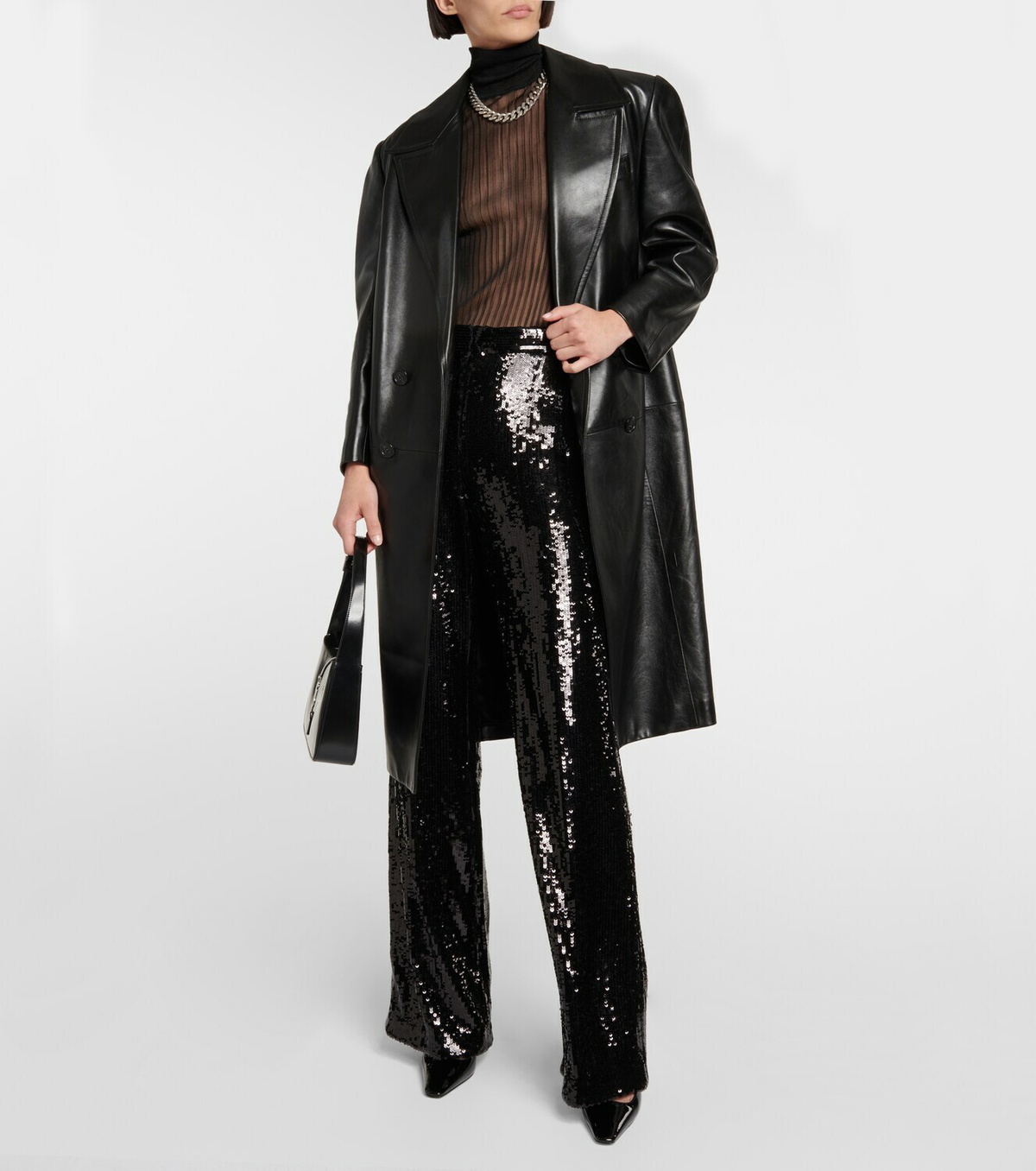 Nili Lotan Yseult sequined pants Nili Lotan