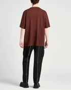 Mcqueen Mens T-shirt Burgundy