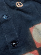 STORY MFG. - Helix Resist-Dyed Organic Cotton Jacket - Blue - S