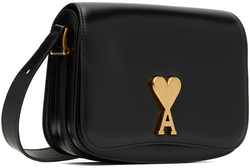 AMI Alexandre Mattiussi Black Small Paris Paris Bag