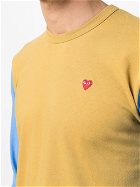 COMME DES GARCONS PLAY - Long Sleeve Small Heart Logo T-shirt