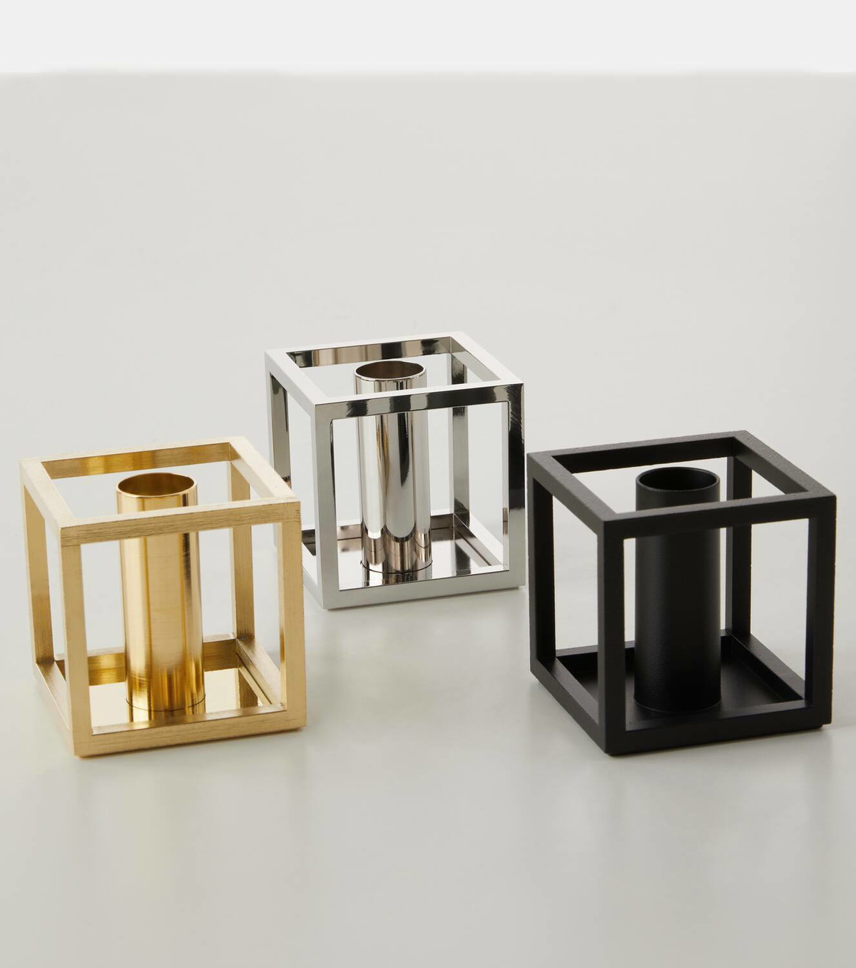 Audo Copenhagen Kubus 1 candle holder by Mogens Lassen