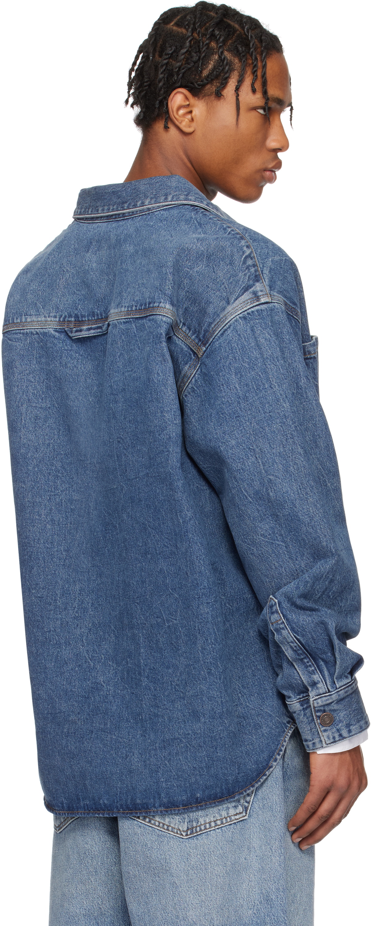 AGOLDE Blue Atticus Denim Jacket
