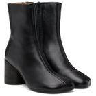 MM6 Maison Margiela Black Anatomic Ankle Boots
