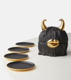 L'Objet - Lynda box and set of 4 plates