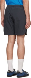 Dime Blue Polyester Shorts