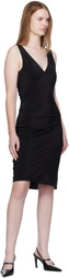 Paris Georgia Black Elemental SJP Slip Dress