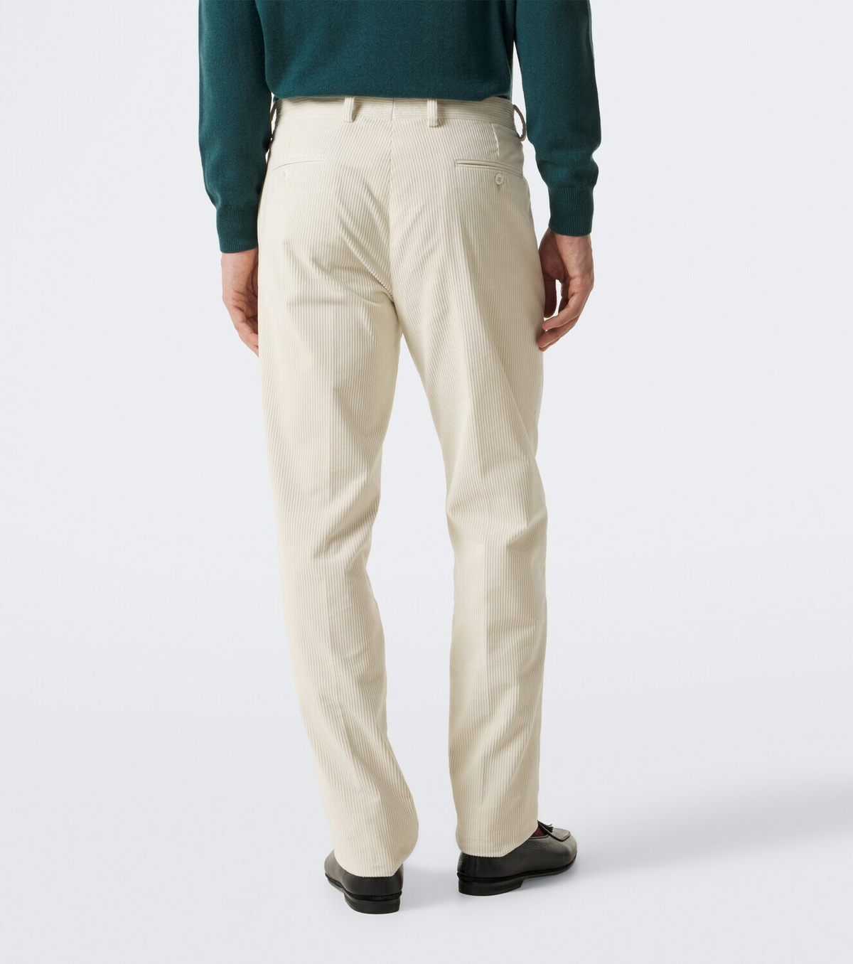 Rubinacci Modluca cotton corduroy straight pants