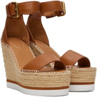 See by Chloé Tan Glyn Espadrille Heeled Sandals