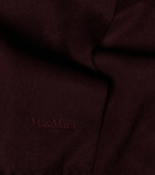 Max Mara Fringed wool scarf