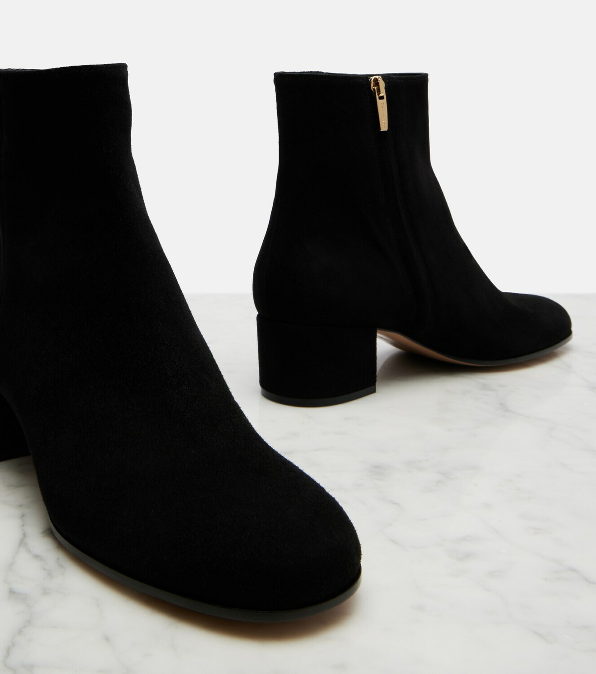 Gianvito Rossi Joelle suede ankle boots