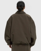 Fear of God Essentials MILITARY NYLON BOMBER JACKET Brown Women