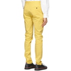 Ralph Lauren Purple Label Yellow Eaton Trousers