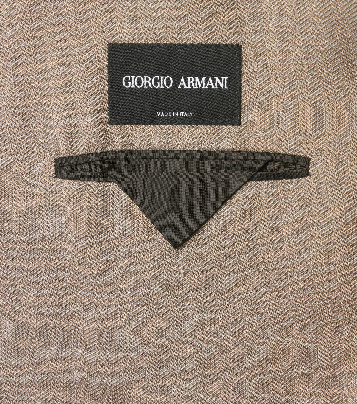 Giorgio Armani Herringbone blazer