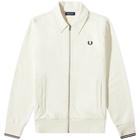 Fred Perry Authentic Men's Zip Through Sweat in Ecru