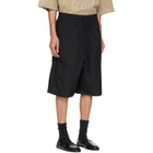Fear of God Black Nylon Ripstop Sport Shorts