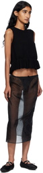 Cecilie Bahnsen Black Bill Vest