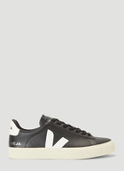 Campo Leather Sneakers in Black