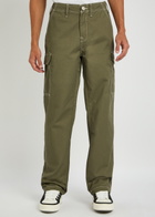 True Religion Straight-leg Twill Cargo Trousers Khaki