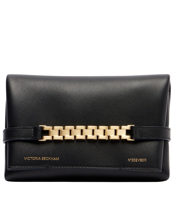 Photo: Victoria Beckham Chain Mini leather shoulder bag