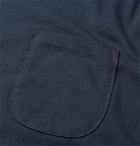 Oliver Spencer Loungewear - Supima Cotton-Jersey T-Shirt - Blue