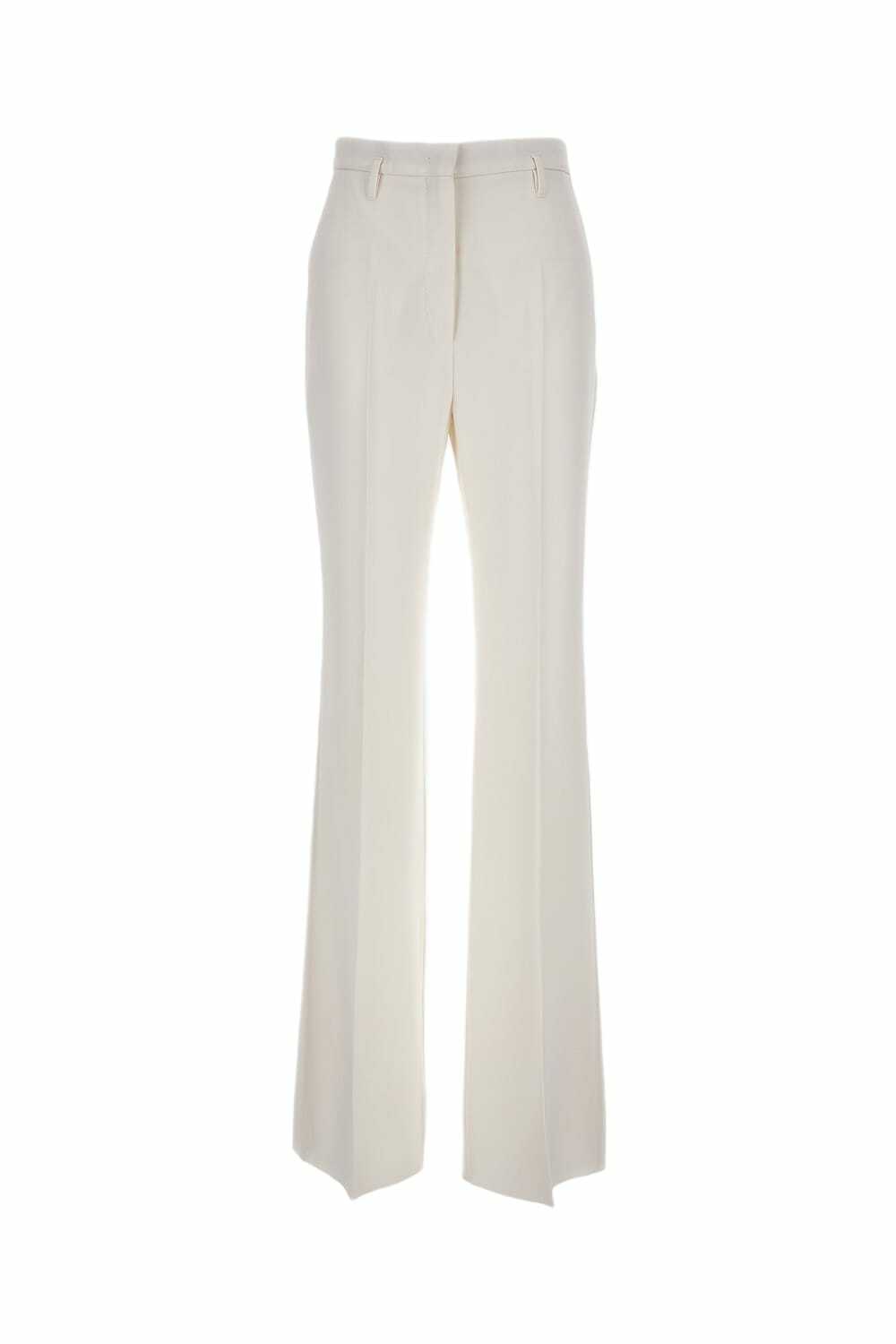 Max Mara Finale High Waist Trousers With Sartorial Pinces